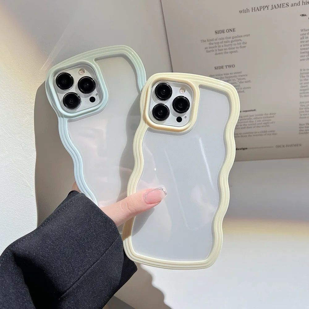 Wavy Clear Iphone Case