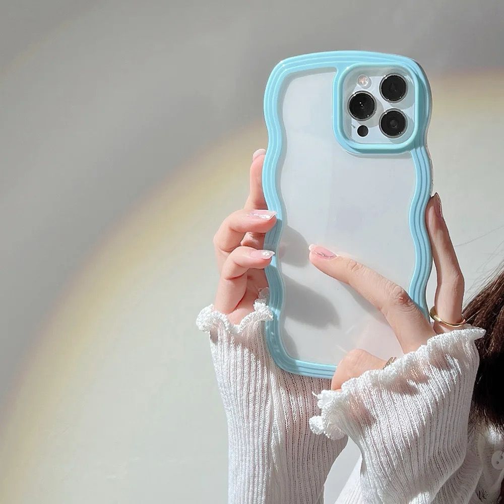 Wavy Clear Iphone Case