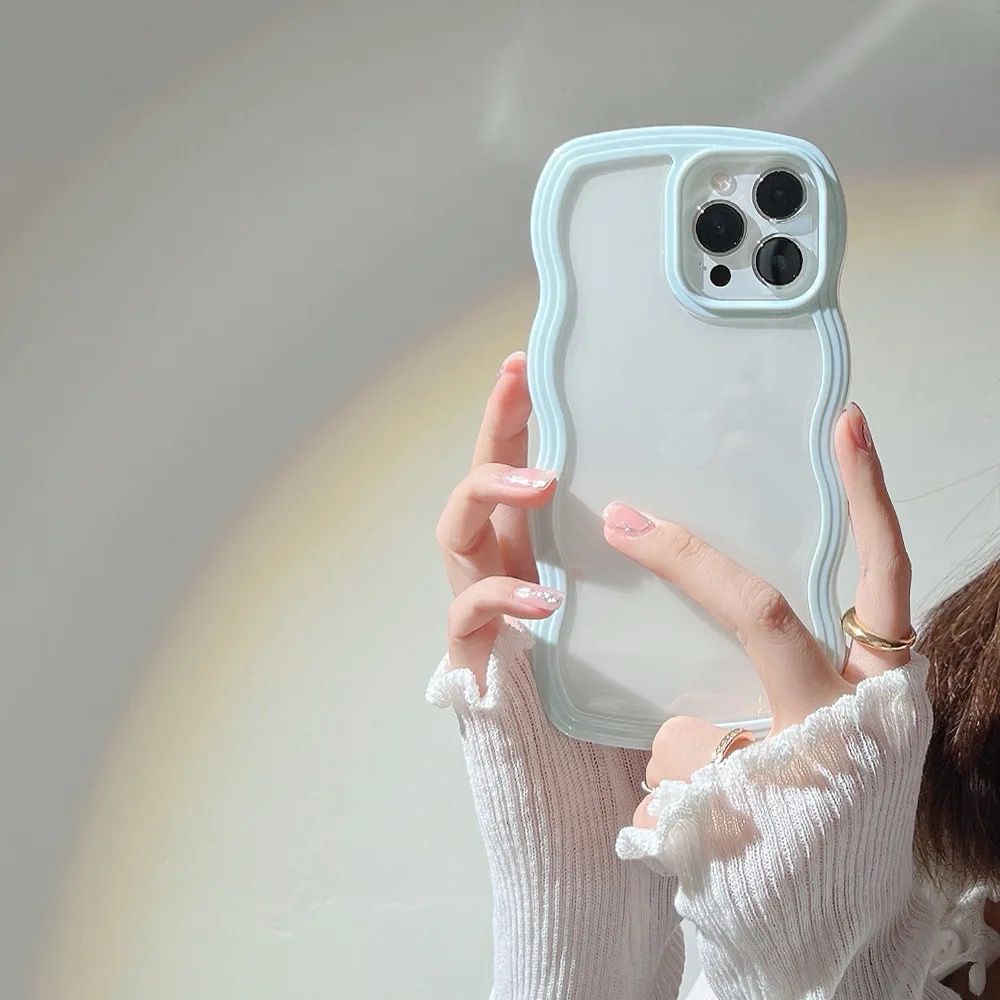 Wavy Clear Iphone Case