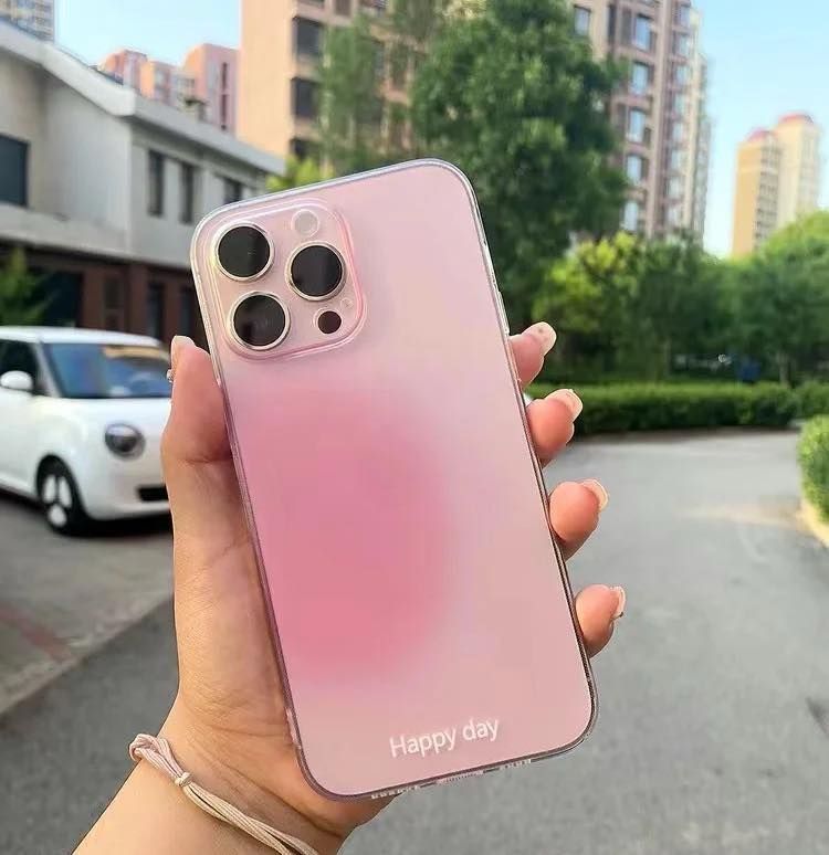 Luxury pink aura clear